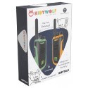 TALKIE-WALKIE KIDYTALK - BATTERIE RECHARGEABLE - 3-6 KMS - 16 CANAUX - KIDYWOLF
