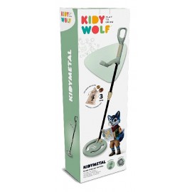 DÉTECTEUR DE MÉTAUX KIDYMETAL 75CM - AJUSTABLE RECHARGEABLE - KIDYWOLF-5407009182716-Lilojouets-Questembert-Muzillac-Morbihan