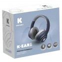 CASQUE AUDIO BLEU BLUETOOTH AJUSTABLE ET RECHARGEABLE - AVEC LEDS - KIDIWOLF