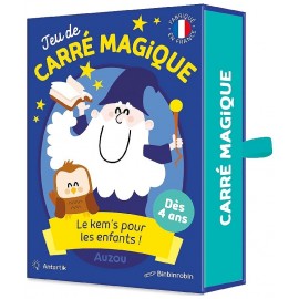 JEU DE CARRÉ MAGIQUE - LE KEM'S DES ENFANTS DÈS 3 ANS - AUZOU-9782733868935-Lilojouets-Questembert-Muzillac-Morbihan