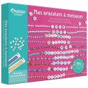 COFFRET BRACELETS A MESSAGES COLORÉS - 500 PERLES LETTRES - DÈS 6 ANS