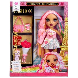 POUPÉE KIA HART 27CM - RAINBOW HIGH PRETTY IN PARIS FASHION-0035051248767-Lilojouets-Questembert-Muzillac-Morbihan