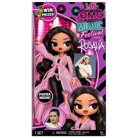POUPÉE L.O.L ROSALIA 23CM AVEC POSTER OMG MUSIC FESTIVAL LATIN-0035051249702-Lilojouets-Questembert-Muzillac-Morbihan