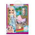 POUPÉE AMAYA RAINE 27CM AVEC LANDAU - RAINBOW JUNIOR HIGH - BESTIE BABYSITTERS