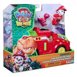CAMION POMPIER RESPONDER 27CM AVEC MARCUS - DINO RESCUE PAT PATROUILLE MOVIE-0681147116979-Lilojouets-Questembert-Muzillac-Morbi
