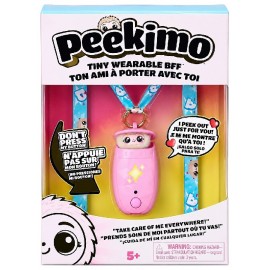 PEEKIMO - FIGURINE PELUCHE INTERACTIVE DÈS 5 ANS - ASST 3 COULEURS-0681147126503-Lilojouets-Questembert-Muzillac-Morbihan