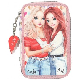 TROUSSE 3 COMPARTIMENTS COMPLETS - TOPMODEL CANDY&LEXY-4010070708818-Lilojouets-Questembert-Muzillac-Morbihan
