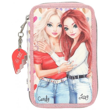 TROUSSE 3 COMPARTIMENTS COMPLETS - TOPMODEL CANDY&LEXY-4010070708818-Lilojouets-Questembert-Muzillac-Morbihan