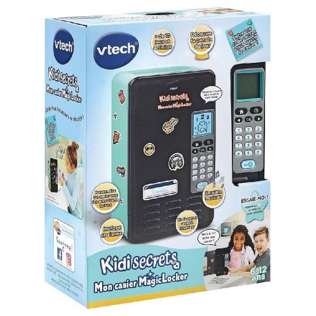MON CASIER MAGICLOCKER BLEU-NOIR KIDISECRETS AVEC CODE - DÈS 6 ANS - VTECH-3417765541056-Lilojouets-Questembert-Muzillac-Morbiha