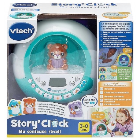 STORY'CLOCK MA CONTEUSE RÉVEIL - DÈS 3 ANS - VTECH-3417766219053-Lilojouets-Questembert-Muzillac-Morbihan