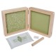Cadre double pour empreintes et photo - olive tree - petit artichaut-3700552370732-lilojouets-questembert-muzillac-morbihan
