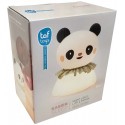 VEILLEUSE NIGHT LIGHT LITTLE PANDA RECHARGEABLE 15CM - TAF TOYS