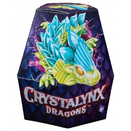 DRAGON CRYSTALYNX ARTICULÉ 24CM - ASST-0681147099982-Lilojouets-Questembert-Muzillac-Morbihan