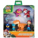 COFFRET AVENTURE DINO 6 FIGURINES - PAT PATROUILLE DINO MOVIE