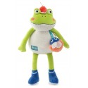 PELUCHE MUSICALE GRENOUILLE REGINA 30CM - MARE AUX GRENOUILLES MOULIN ROTY