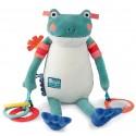 PELUCHE D'ACTIVITÉS GRENOUILLE RAOUL 30CM - MARE AUX GRENOUILLES MOULIN ROTY