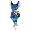 PELUCHE D'ACTIVITÉS CHAUVE-SOURIS SIMONE 25CM - MARE AUX GRENOUILLES MOULIN ROTY