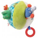 BALLE D'ACTIVITÉS EN TISSU 15CM - MARE AUX GRENOUILLES MOULIN ROTY