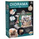 Diorama le cafÉ - maquette en bois 120 piÈces avec module lumineux - dÈs 10 ans-3700802106692-lilojouets-questembert-muzillac-mo