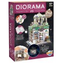 DIORAMA FLEURISTE - MAQUETTE EN BOIS 243 PIÈCES AVEC MODULE LUMINEUX DÈS 10 ANS
