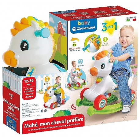 MAHÉ MON CHEVAL PRÉFÉRÉ INTERACTIF - DE 12 A 36 MOIS - CLEMENTONI-8005125527823-Lilojouets-Questembert-Muzillac-Morbihan