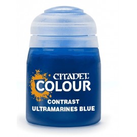 PEINTURE CONTRAST ULTRAMARINES BLUE POT 18ML - CITADEL COLOUR-5011921185405-Lilojouets-Questembert-Muzillac-Morbihan
