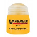 PEINTURE AVERLAND SUNSET MARRON BASE POT 12ML - WARHAMMER COLOUR