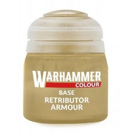 PEINTURE RETRIBUTOR ARMOUR CUIVRE BASE POT 12ML - WARHAMMER COLOUR-5011921196456-Lilojouets-Questembert-Muzillac-Morbihan