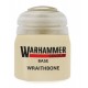 Peinture wraithbone ivoire base pot 12ml - warhammer colour-5011921196807-lilojouets-questembert-muzillac-morbihan