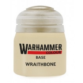 PEINTURE WRAITHBONE IVOIRE BASE POT 12ML - WARHAMMER COLOUR-5011921196807-Lilojouets-Questembert-Muzillac-Morbihan