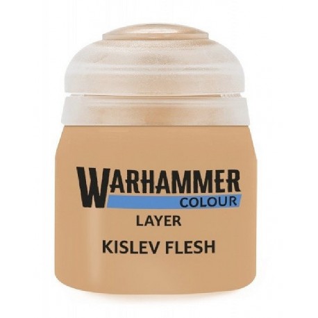 PEINTURE KISLEV FLESH LAYER POT 12ML - WARHAMMER COLOUR-5011921197446-Lilojouets-Questembert-Muzillac-Morbihan
