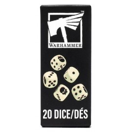 PACK DE 20 DÉS WARHAMMER 12X12X12MM-5011921261635-Lilojouets-Questembert-Muzillac-Morbihan