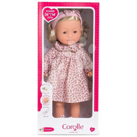POUPÉE CANDICE 36CM ROBE LÉOPARD - DÈS 3 ANS - MA COROLLE EN FÊTES-4062013200316-Lilojouets-Questembert-Muzillac-Morbihan