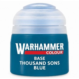 PEINTURE THOUSAND SONS BLUE BASE POT 12ML - WARHAMMER COLOUR-5011921196487-Lilojouets-Questembert-Muzillac-Morbihan
