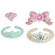 Pack 4 figurines princesses robes a fleurs et accessoires - sylvanian families-5054131058091-lilojouets-questembert-muzillac-mor