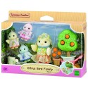 COFFRET FAMILLE OISEAUX CITRUS 4 FIGURINES  ET ACCESSOIRES - SYLVANIAN FAMILIES