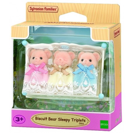PACK TRIPLÉS BÉBÉS OURS BISCUIT - SYLVANIAN FAMILIES-5054131058664-Lilojouets-Questembert-Muzillac-Morbihan