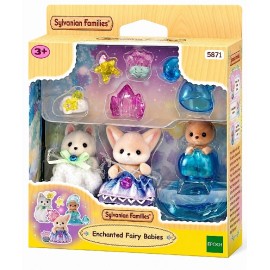 COFFRET BÉBÉS ENCHANTÉS 3 FIGURINES ET ACCESSOIRES - SYLVANIAN FAMILIES-5054131058718-Lilojouets-Questembert-Muzillac-Morbihan
