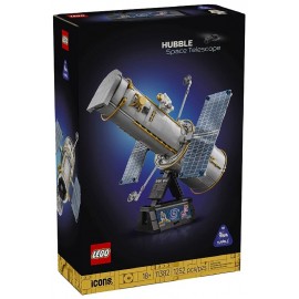 11382 TÉLÉSCOPE SPATIAL HUBBLE NASA - 1252 PIÈCES - DÈS 18 ANS - LEGO ICONS-5702018063637-Lilojouets-Questembert-Muzillac-Morbih