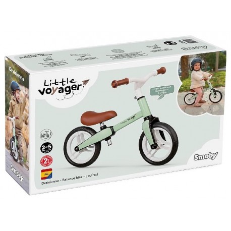 DRAISIENNE LITTLE VOYAGER - POUR LES 2-5 ANS - SMOBY-3032167705006-Lilojouets-Questembert-Muzillac-Morbihan
