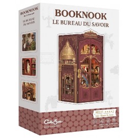BOOKNOOK LE BUREAU DU SAVOIR - MAQUETTE 281 PIÈCES AVEC LED - CUTEBEE-3770033532317-Lilojouets-Questembert-Muzillac-Morbihan