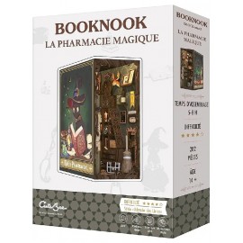 BOOKNOOK LA PHARMACIE MAGIQUE - MAQUETTE 282 PIÈCES AVEC LED - CUTEBEE-3770033532638-Lilojouets-Questembert-Muzillac-Morbihan