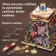 Puzzle escape box pyramide du soleil - 180 piÈces en bois dÈs 14 ans-4262400850197-lilojouets-questembert-muzillac-morbihan