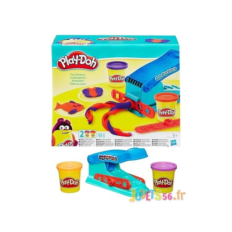 PLAY-DOH - Pâte à modeler - Le Serpentin - 10 formes différentes