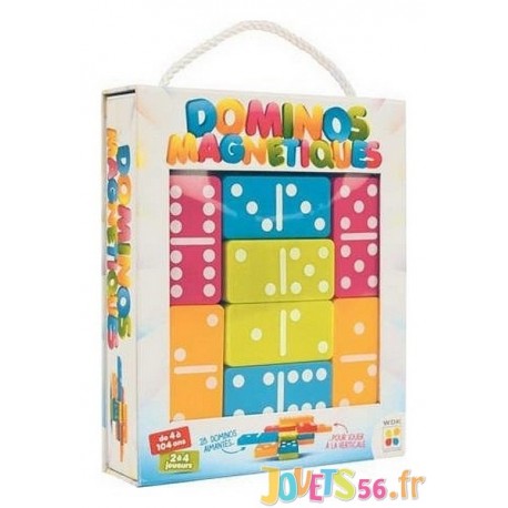 MAGNETIC DOMINO - Jouets56.fr - Magasins Jouets SAJOU du Morbihan en Bretagne