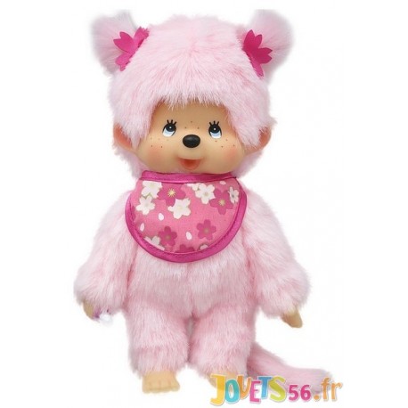 MONCHHICHI PINKY 20CM - Jouets56.fr - Magasins Jouets SAJOU du Morbihan en Bretagne