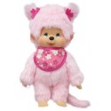 PELUCHE MONCHHICHI PINKY SAKURA 20CM