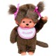 Monchhichi fille rose 20 cm - jouets56.fr - magasins jouets sajou du morbihan en bretagne