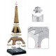 Puzzle 3d tour eiffel night edition 216pces - jouets56.fr - magasins jouets sajou du morbihan en bretagne