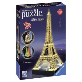 PUZZLE 3D TOUR EIFFEL NIGHT EDITION 216PCES - Jouets56.fr - Magasins Jouets SAJOU du Morbihan en Bretagne